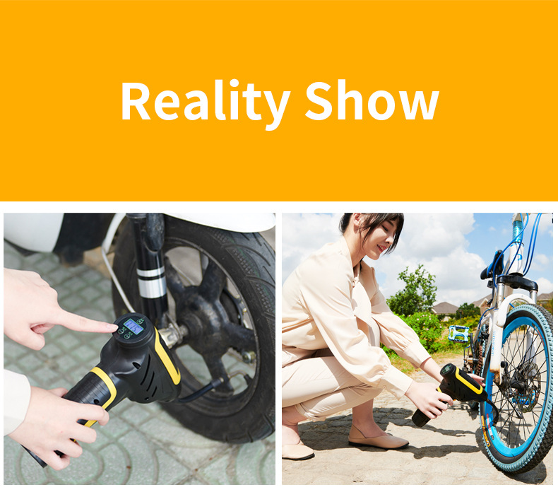 Vehicle Air Pump Car Inflatable Car Portable Electric Intelligent Multi-Function Tire Inflator Wireless