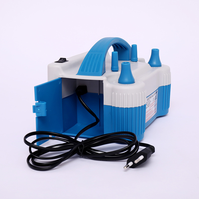 Ht-508 Inflator Electric Blast Pump Double-Hole Pressing Air Double-Layer Balloon Air Pump Household Tire Pump
