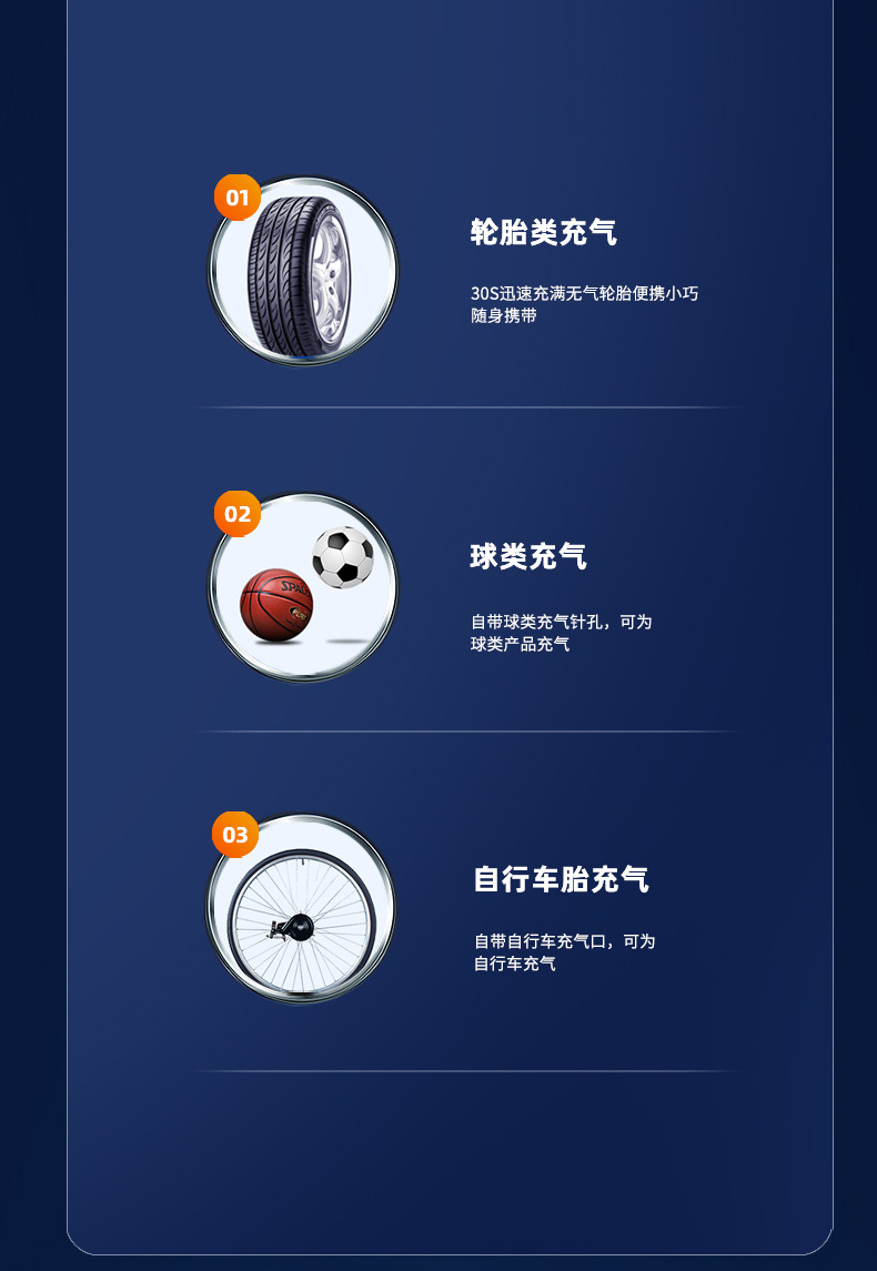 Car Portable Vehicle Air Pump Electric Wireless Digital Display Car Air Pump Mini Inflator Air Pump