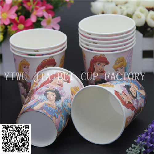 Disposable paper cup coffee cup cupcake paper cup advertising cup tea paper cup baking paper cup customized stock.