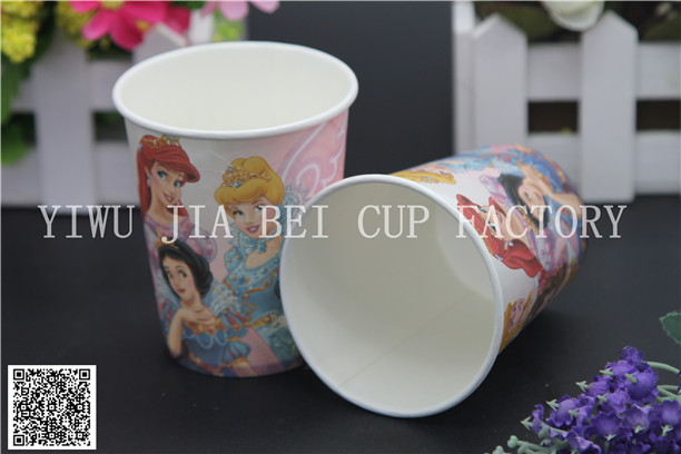 Disposable paper cup coffee cup cupcake paper cup advertising cup tea paper cup baking paper cup customized stock.