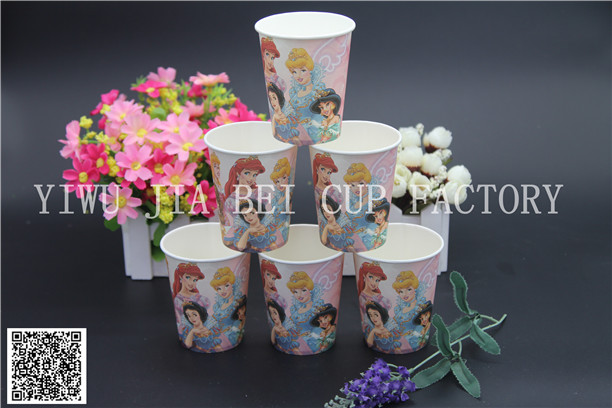 Disposable paper cup coffee cup cupcake paper cup advertising cup tea paper cup baking paper cup customized stock.