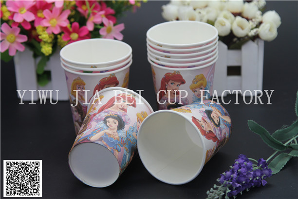 Disposable paper cup coffee cup cupcake paper cup advertising cup tea paper cup baking paper cup customized stock.