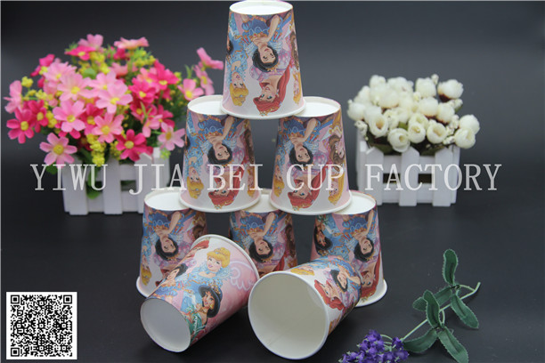 Disposable paper cup coffee cup cupcake paper cup advertising cup tea paper cup baking paper cup customized stock.
