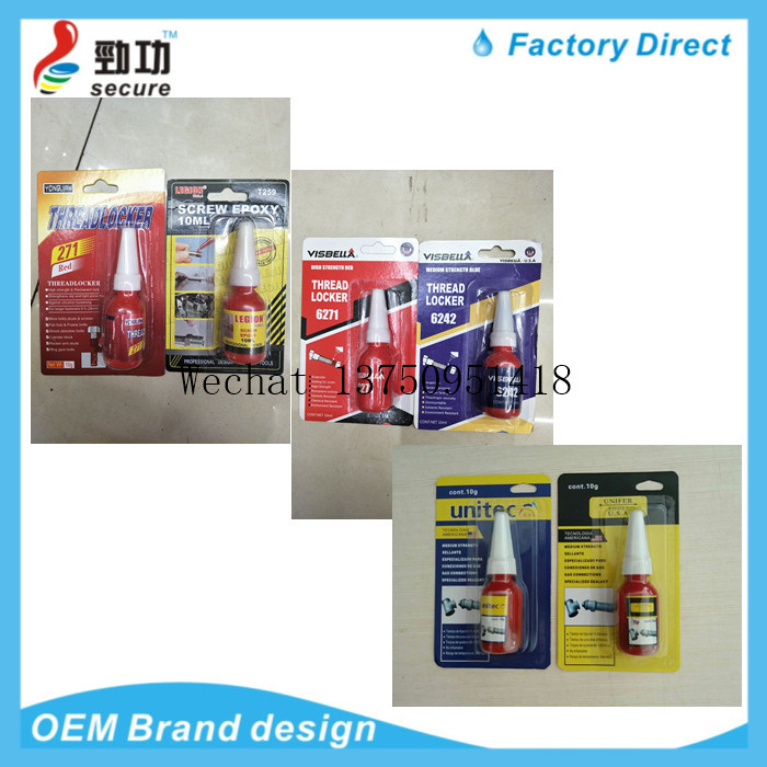 VISBELLA 6271 absorber red card blue card anaerobic adhesive cylinder locking agent bearing fastening adhesive VISBELLA 6271 absorber red card blue card anaerobic adhesive cylinder locking agent bearing fastening adhesive