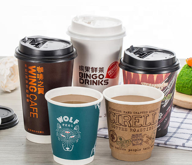 Customized Paper Cup Export Hot Drink Paper Cup Coffee Paper Cup Household Thickened Water Cup Customized Paper Cup Export Hot Drink Paper Cup Coffee Paper Cup Household Thickened Water Cup