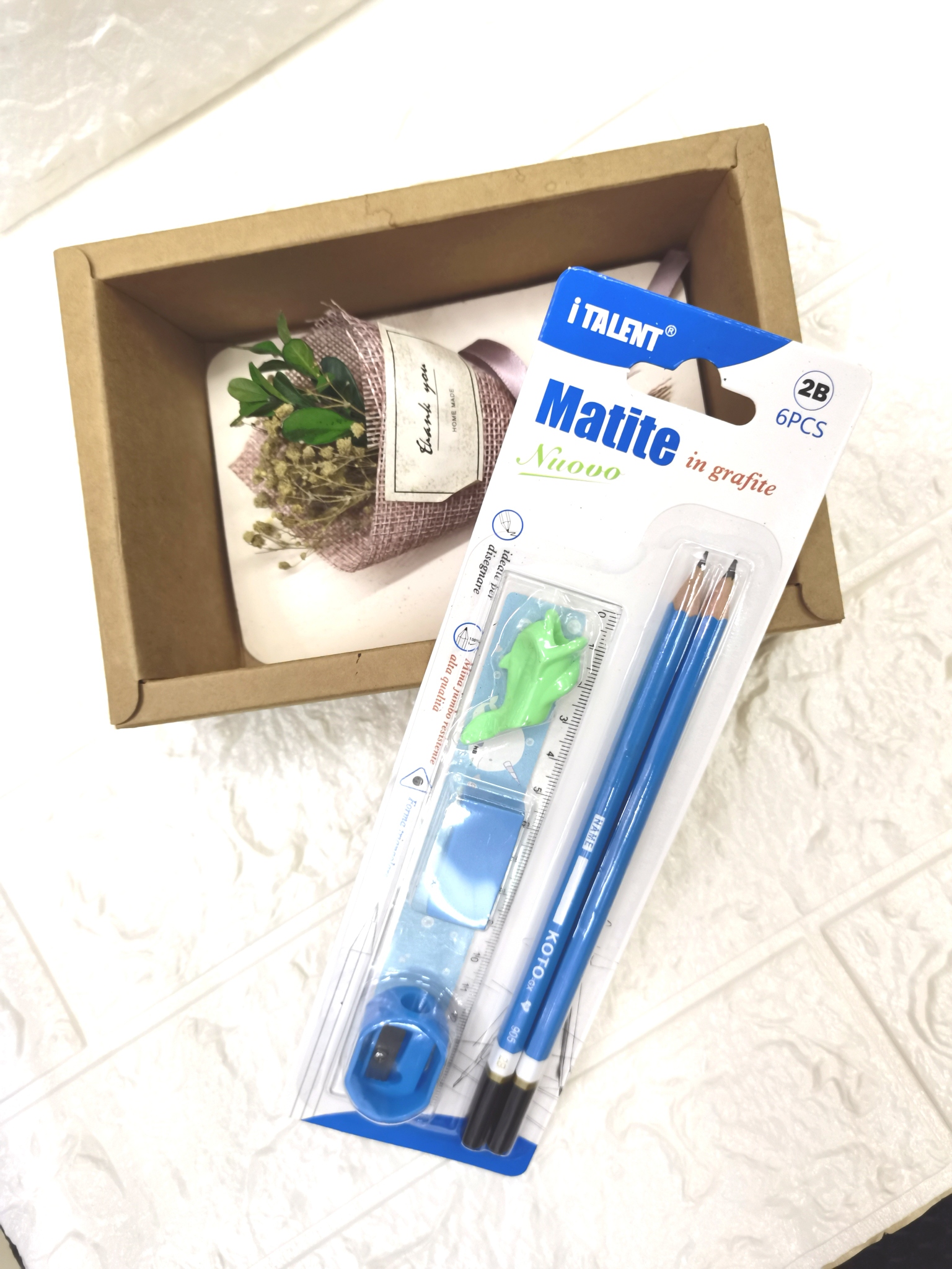 Pencil Set Stationery Combination 2B Student Writing Office Drawing Suction Card Stationery