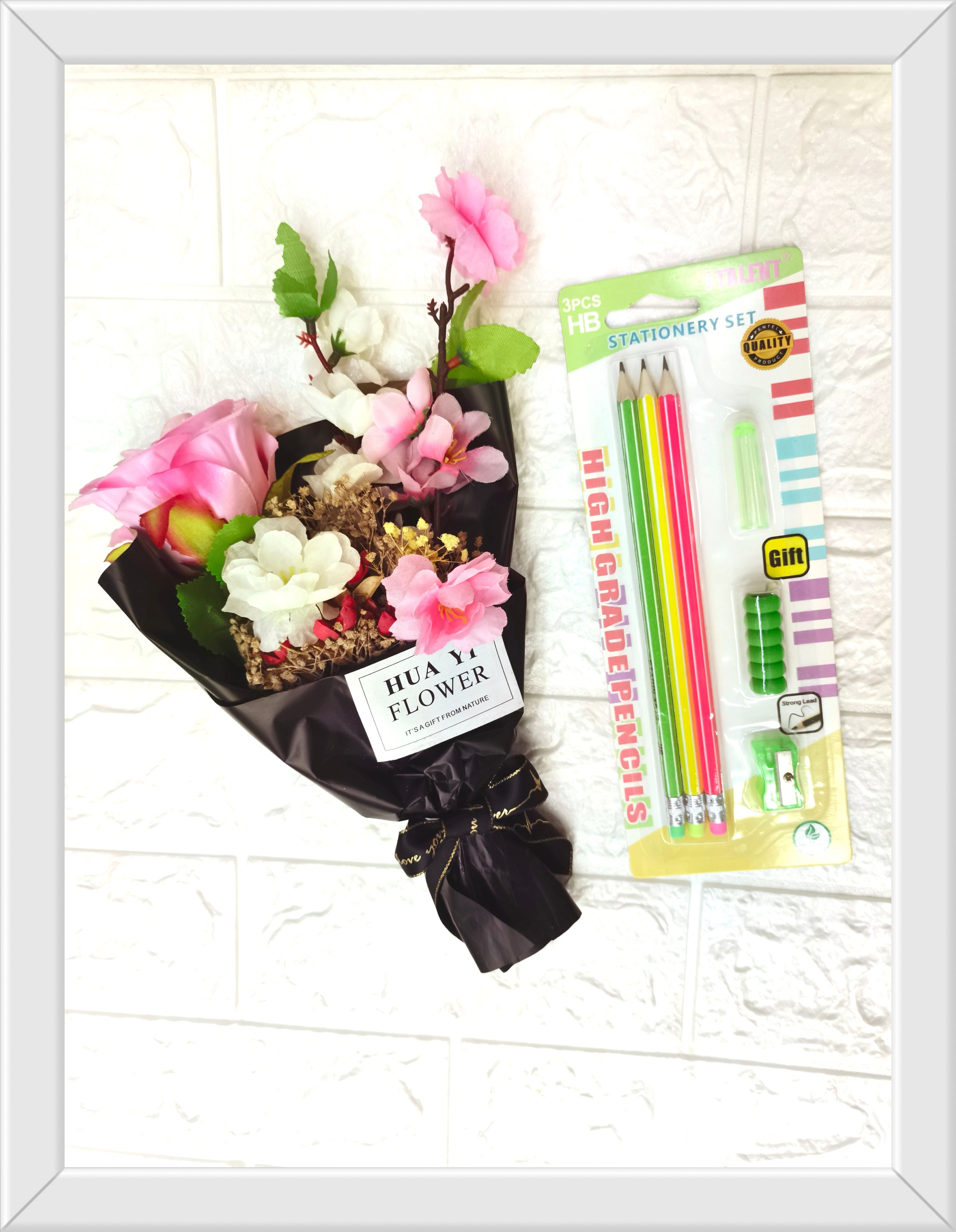 Pencil Set Stationery Combination 2B Student Writing Office Drawing Suction Card Stationery