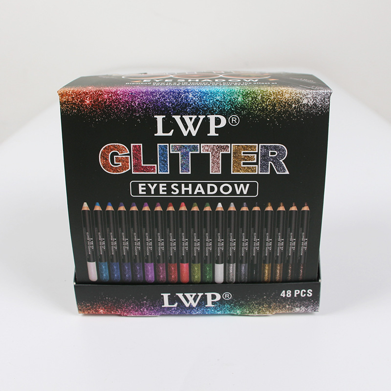 Cross - border new makeup small box with dual - use durable highlighter eye shadow pen waterproof liner eye shadow to stick