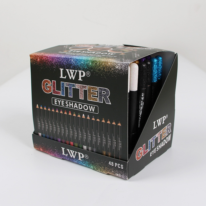 Cross - border new makeup small box with dual - use durable highlighter eye shadow pen waterproof liner eye shadow to stick