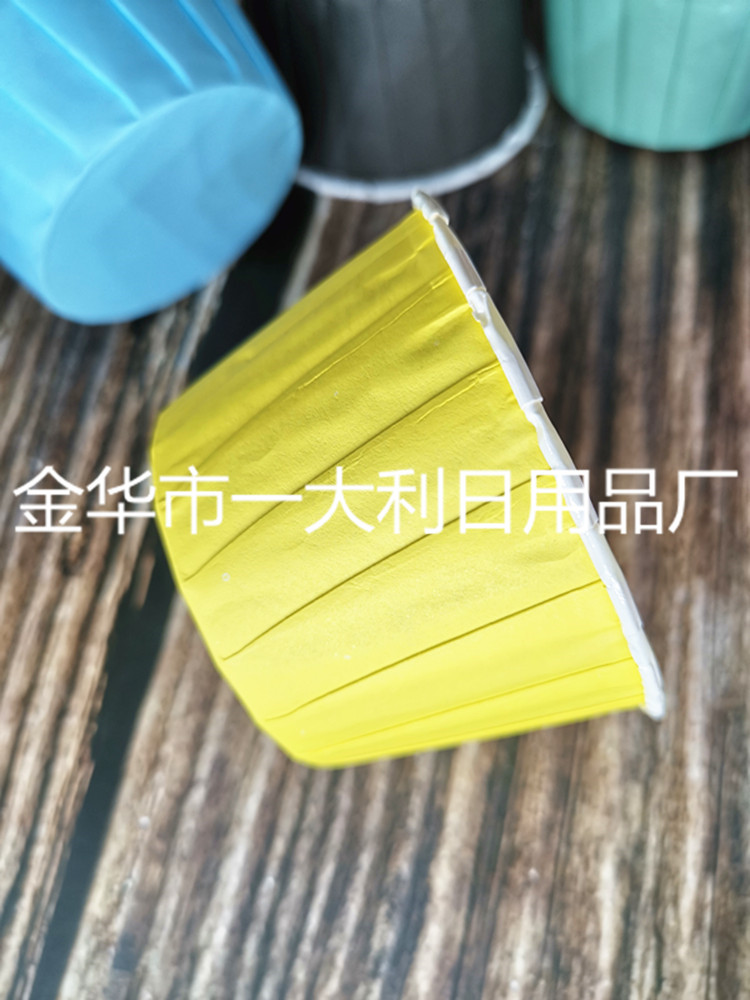 solid color roll cup curling cake paper cup can be directly into the oven oil-proof waterproof baking mold solid color roll cup curling cake paper cup can be directly into the oven oil-proof waterproof baking mold