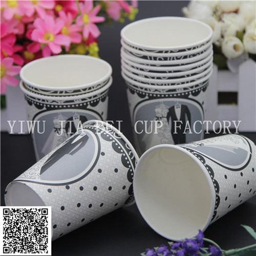 Disposable paper cup coffee cup cupcake paper cup advertising cup tea paper cup baking paper cup customized stock.