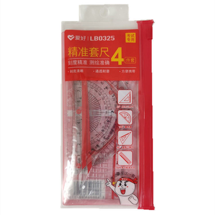Hobby Ruler Sets Cute Children for Pupils Stationery Compasses Ruler Set Ruler Set Square Protractor 4 Pieces Hobby Ruler Sets Cute Children for Pupils Stationery Compasses Ruler Set Ruler Set Square Protractor 4 Pieces