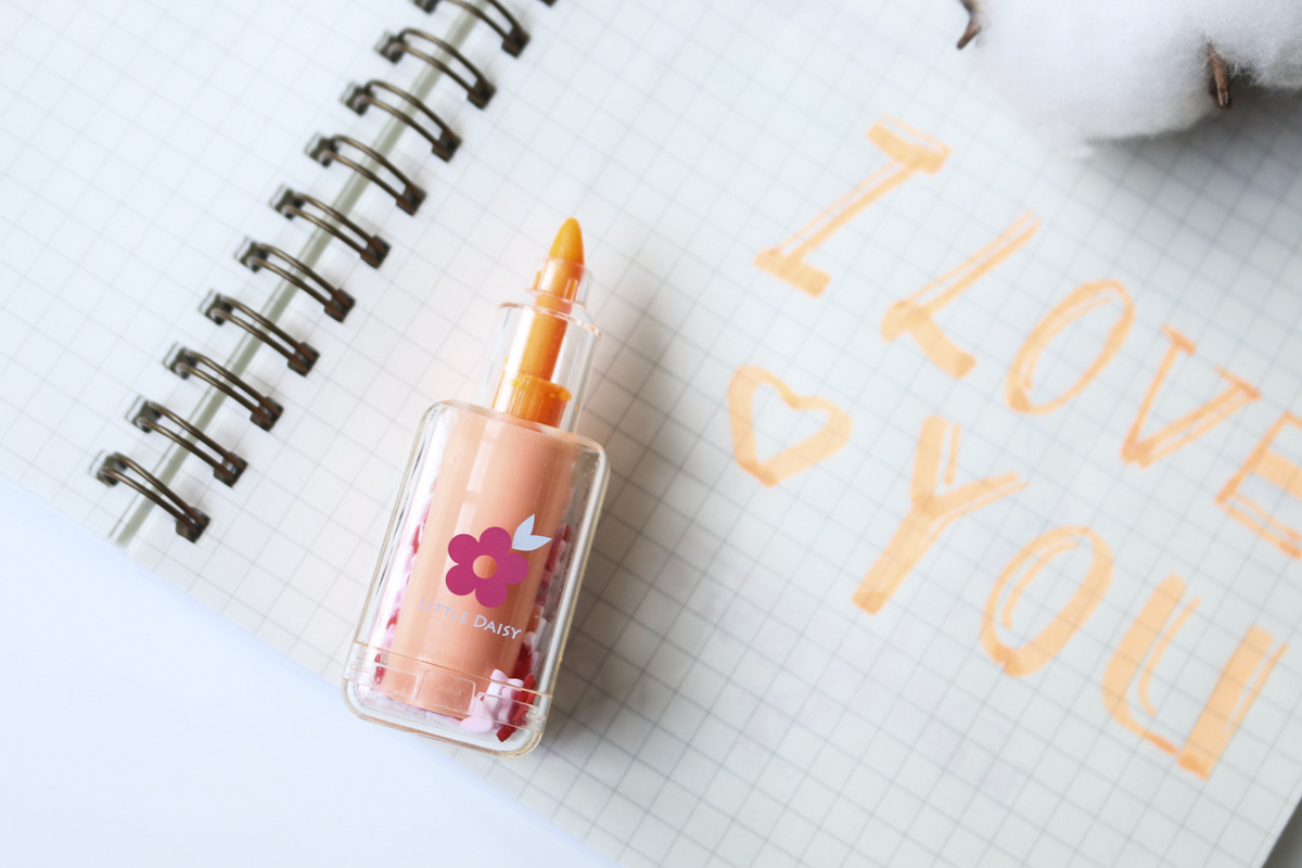 Girl heart highlighter - fairy appearance horizontal nail polish highlighter tr-cb00534