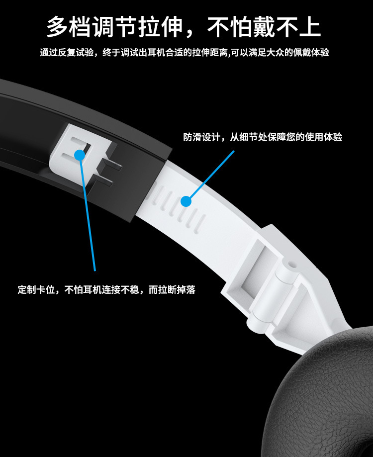 Wholesale Cross-Border New Arrival Headset Electronic Keyboard Headset Wired Headset Computer Gaming Headset