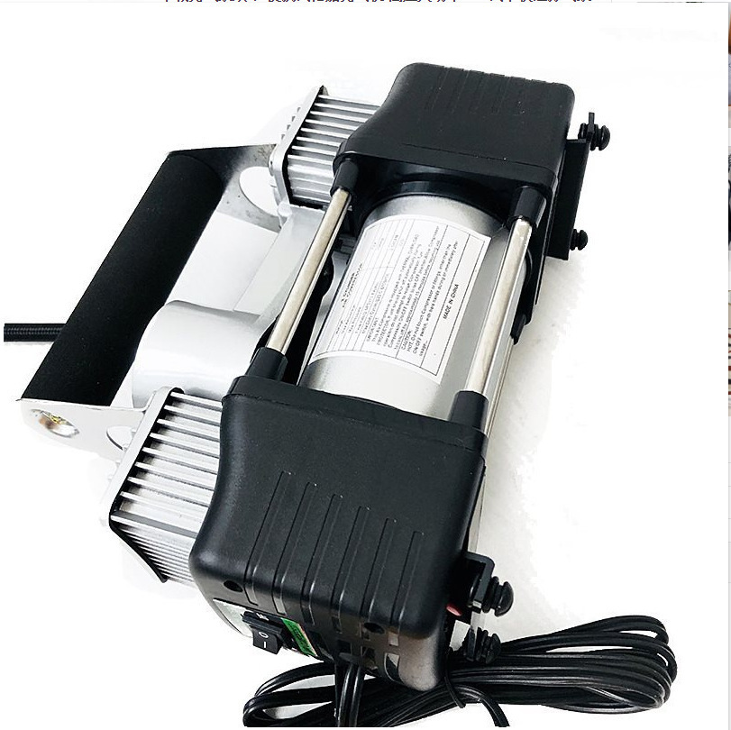Car Double Cylinder Air Pump Portable Tire Inflator High Pressure High Power Car Fast Parallel Bars Air Pump