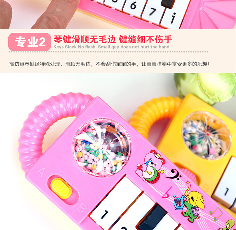 Hot Sale Children's Electronic Keyboard Toys Small Size Mini Baby Children's Music Enlightenment Toys Early Childhood Education Hand Piano Hot Sale Children's Electronic Keyboard Toys Small Size Mini Baby Children's Music Enlightenment Toys Early Childhood Education Hand Piano