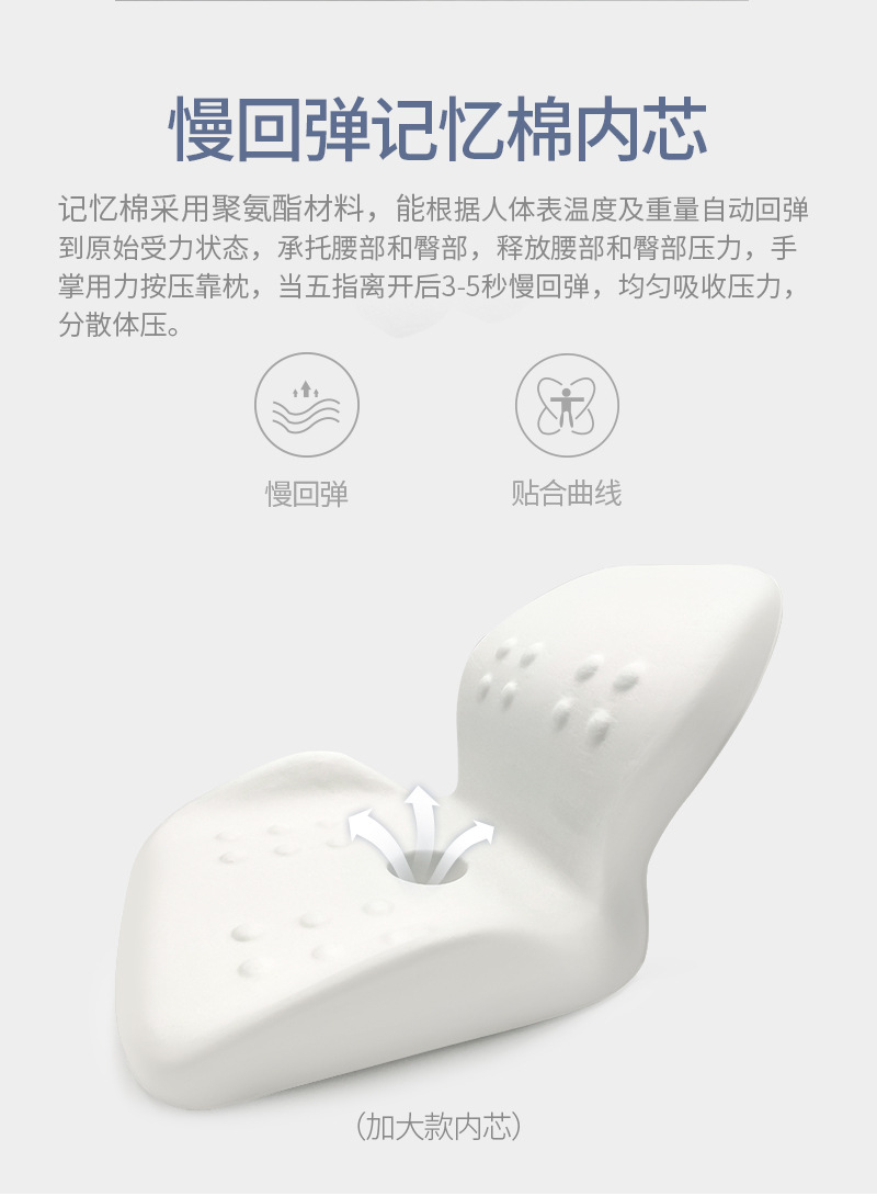 Cross-Border Amazon Chair Cushion Memory Foam Office Tatami Seat Cushion Car Cushion Lazy Integrated Back Cushion/Seat Cushion Cross-Border Amazon Chair Cushion Memory Foam Office Tatami Seat Cushion Car Cushion Lazy Integrated Back Cushion/Seat Cushion