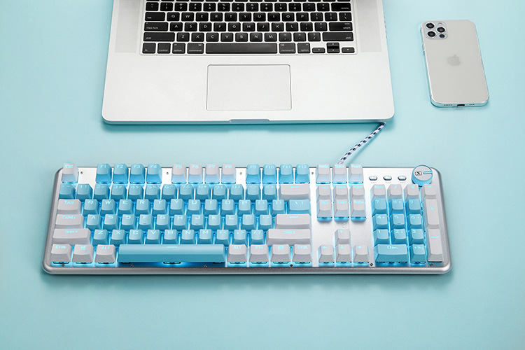 Technology K913 Real Mechanical Keyboard Green Axis Gaming Electronic Sports Office Desktop Notebook Color Matching Personality Customized
