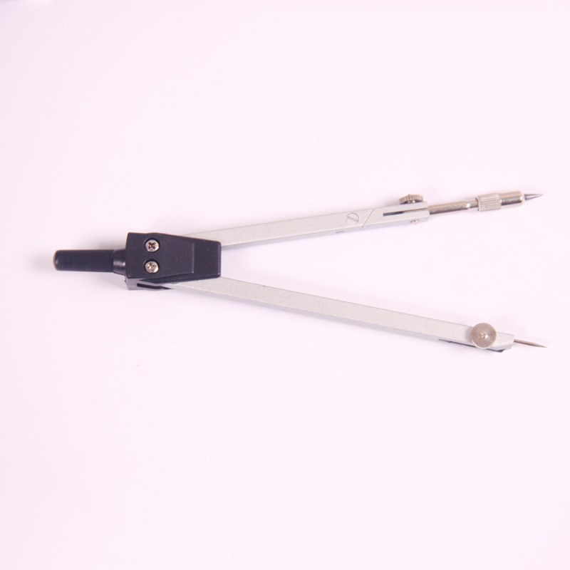 Professional Drawing Compass Ruler Compasses Set Student Drawing Multifunctional Metal Compass Factory Direct Sales