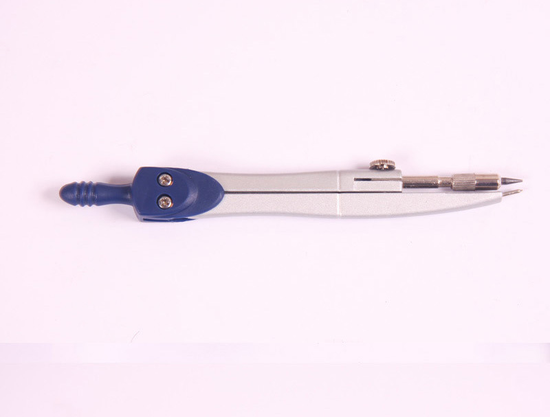 Professional Drawing Compass Ruler Compasses Set Student Drawing Multifunctional Metal Compass Factory Direct Sales
