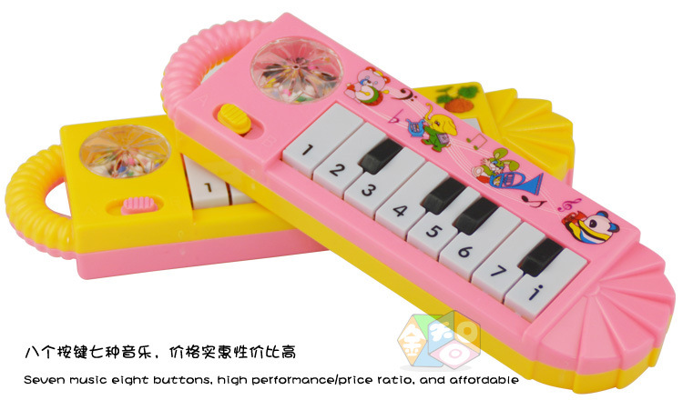Best Selling Early Education Children&#039;s Electronic Keyboard Electronic Toys Mini Children&#039;s Musical Instruments Baby Piano Small Portable Music