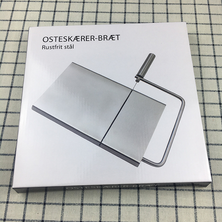 Stainless-Steel Cheese Cutter Cheese Slicer Cheese Fromage Cutting Table Sausage Ham Cutting Knife Factory Direct Sales