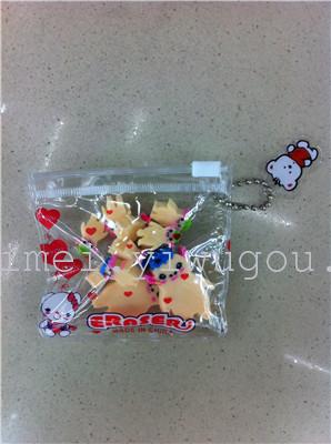 Mixed size jehubbah ultra clean rubber eraser rubber cartoon material TPR students