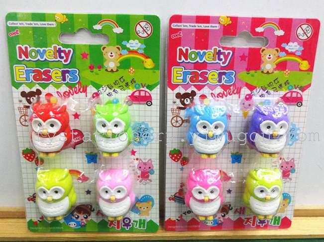 New animal Eraser nontoxic EN71 testing factory card outlet can be customized