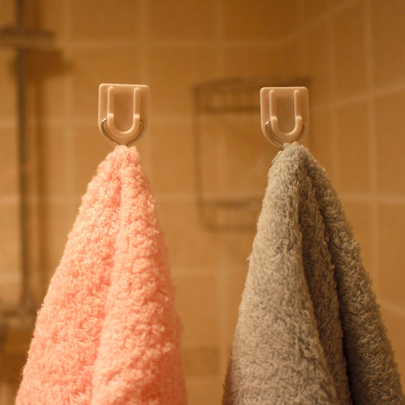 Seamless Hook Hook Strong Non-Paste Hook Kitchen Wall Hanging Adhesive Load-Bearing Sucker Wall Wall Small Sticky Hook