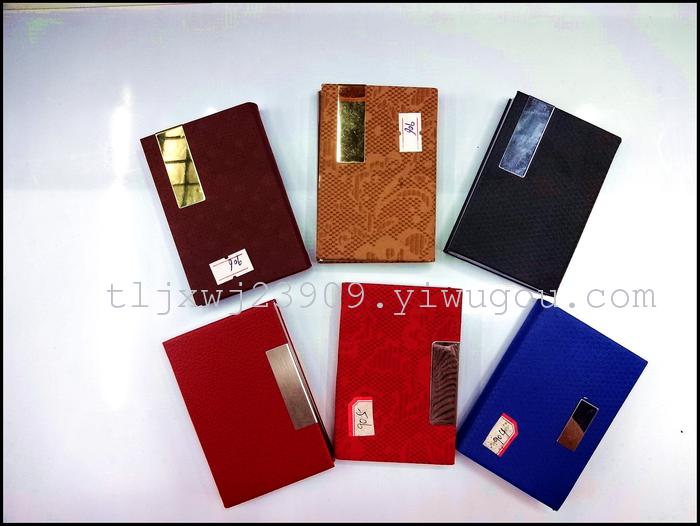 Leather and metal magnetic plain business card case card package Leather and metal magnetic plain business card case card package