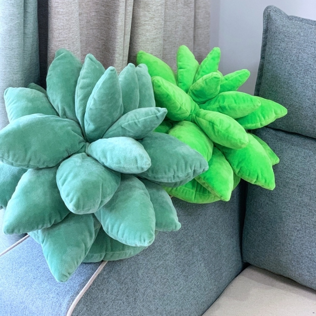 INS Nordic Home Simulation Succulent Pillow Green Bedside Back Cushion/Seat Cushion Birthday Gift for Girls Plush Toy INS Nordic Home Simulation Succulent Pillow Green Bedside Back Cushion/Seat Cushion Birthday Gift for Girls Plush Toy