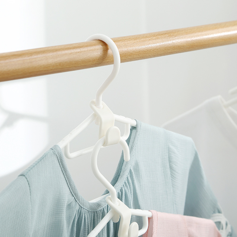 KM 1217 multi-functional hanger connection hook strong load bearing storage space saving clothes hooks