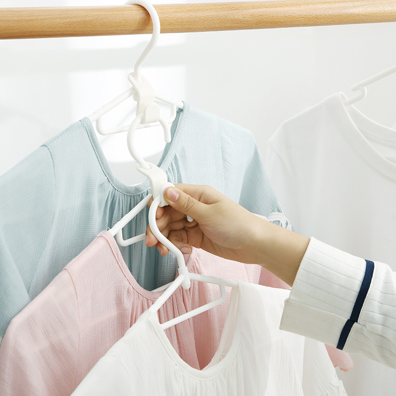 KM 1217 multi-functional hanger connection hook strong load bearing storage space saving clothes hooks