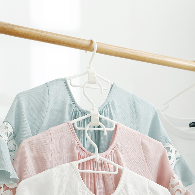 KM 1217 multi-functional hanger connection hook strong load bearing storage space saving clothes hooks