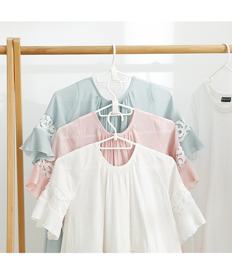 KM 1217 multi-functional hanger connection hook strong load bearing storage space saving clothes hooks KM 1217 multi-functional hanger connection hook strong load bearing storage space saving clothes hooks