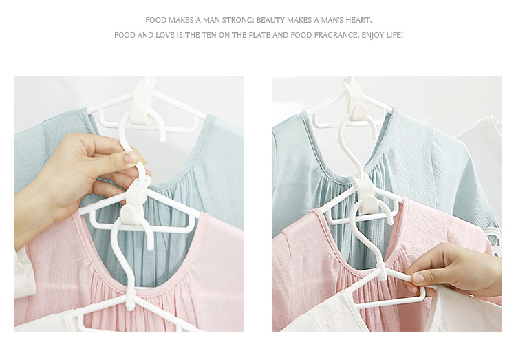 KM 1217 multi-functional hanger connection hook strong load bearing storage space saving clothes hooks KM 1217 multi-functional hanger connection hook strong load bearing storage space saving clothes hooks