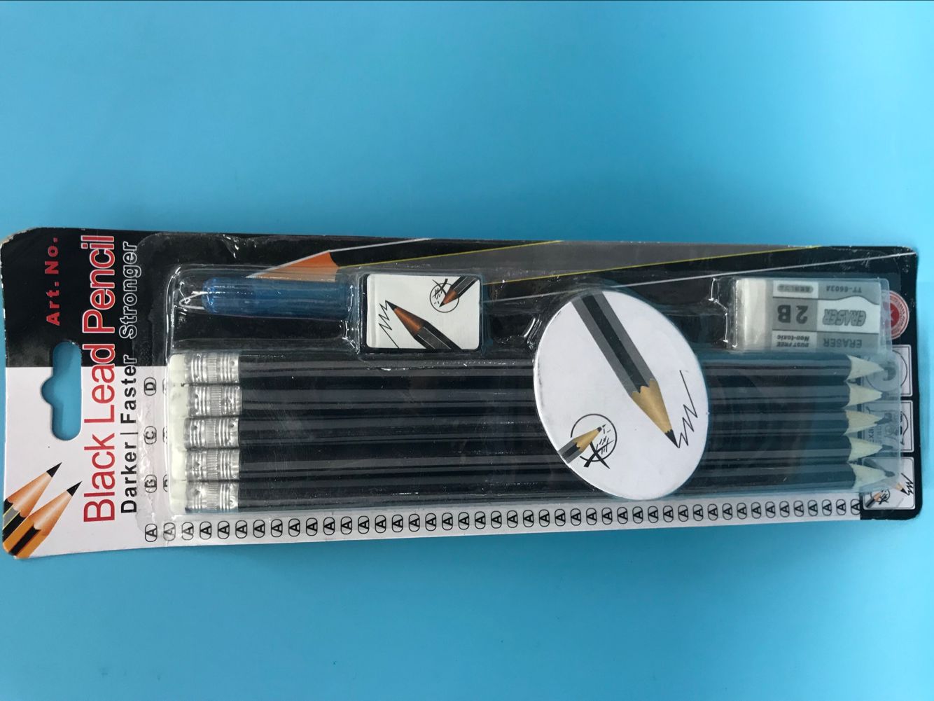 Pencil eraser stationery Set Children's stationery school supplies Pencil eraser stationery Set Children's stationery school supplies