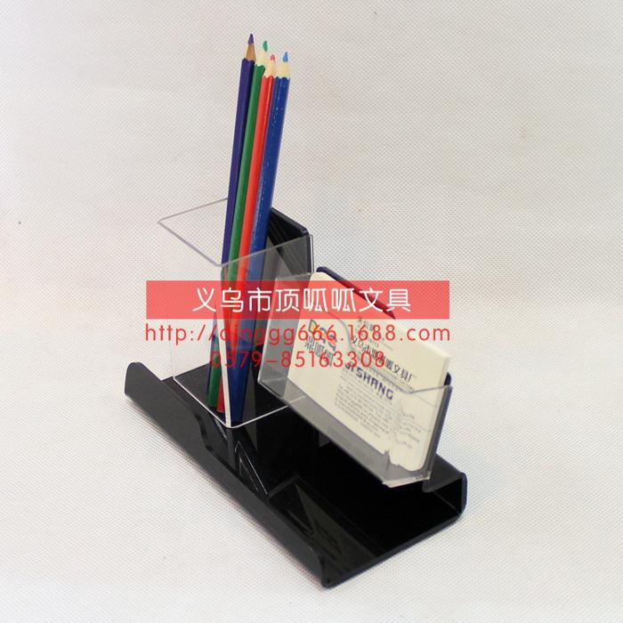 Plastic transparent pen holder card case Plastic transparent pen holder card case