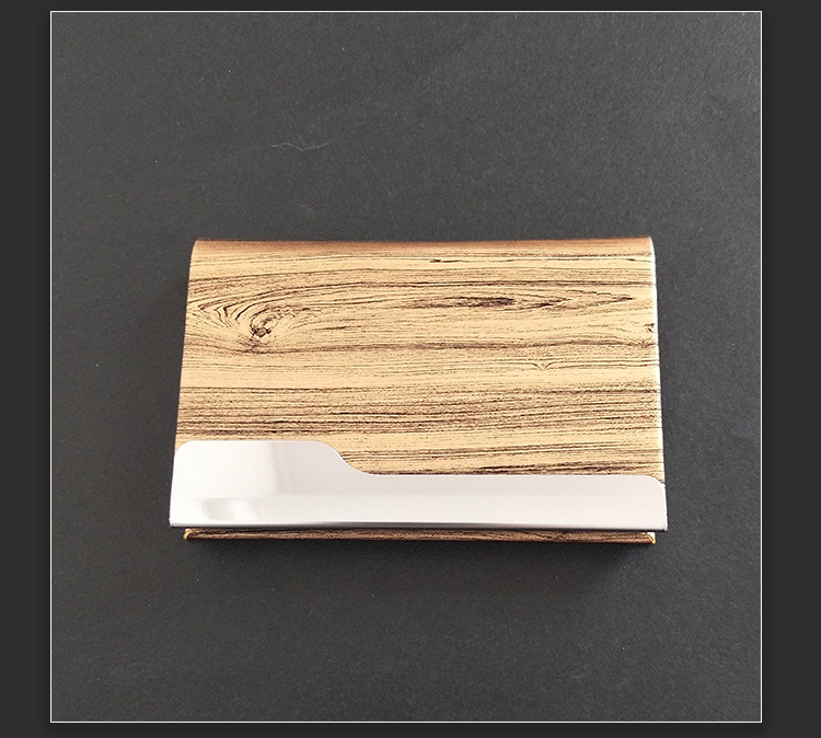 Direct selling business card holder for men and women Business card holder large capacity fashion Creative Custom letched Metal business card case Direct selling business card holder for men and women Business card holder large capacity fashion Creative Custom letched Metal business card case