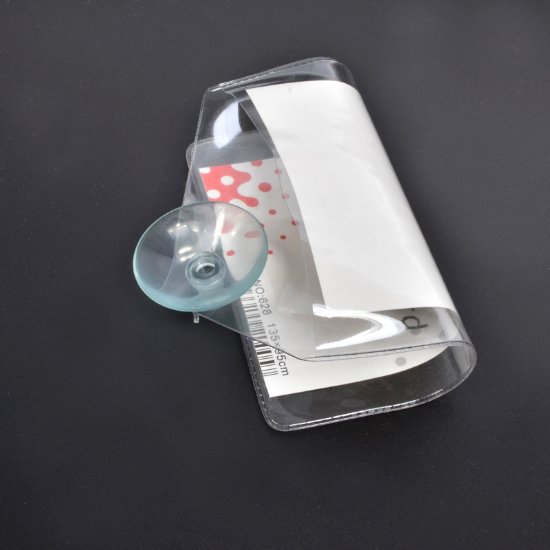 Customized Soft Film PVC ID Card Case Vertical Transparent Work Permit Name Tag Student Card Holder Exhibition Card Protective Cover