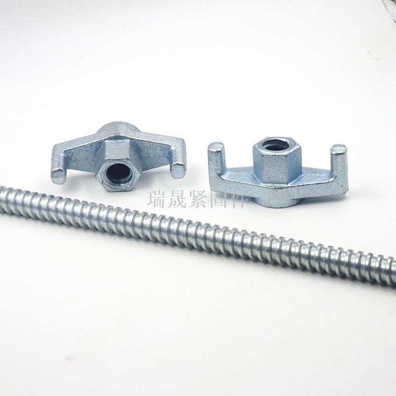 Building fittings trapezoid button screw through wall bolt trapezoid button wall bolt gable nut Building fittings trapezoid button screw through wall bolt trapezoid button wall bolt gable nut