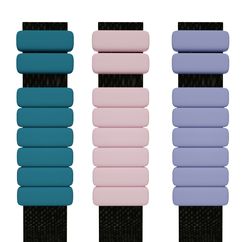 Cross-Border Hot Yoga Practice Running Training Fitness Energy Wristband Silicone Weight-Bearing Bracelet Dumbbell Sandbag