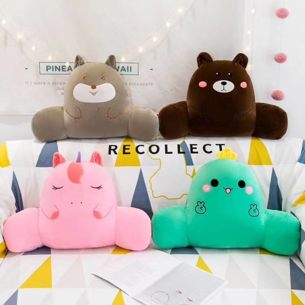 New Style Lumbar Support Pillow Cartoon Animal Cushion Plush Toy Office Lumbar Support Pillow Back Seat Cushion New Style Lumbar Support Pillow Cartoon Animal Cushion Plush Toy Office Lumbar Support Pillow Back Seat Cushion