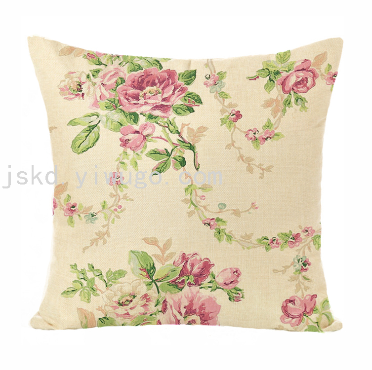 New Plain Linen Printed Pillowcase Sample Room Decoration Pillow Sofa Office Cushion Back Seat Cushion New Plain Linen Printed Pillowcase Sample Room Decoration Pillow Sofa Office Cushion Back Seat Cushion