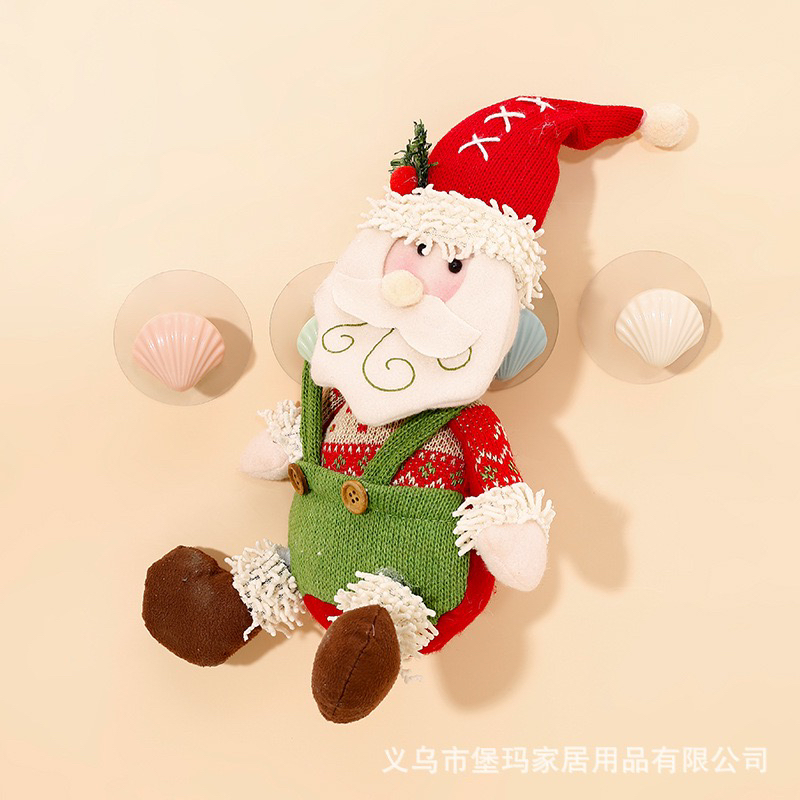 Creative Shell Sticky Hook 10kg Load-Bearing Reusable Punch-Free Traceless Glue Bathroom Strong Waterproof ABS Sticky Hook