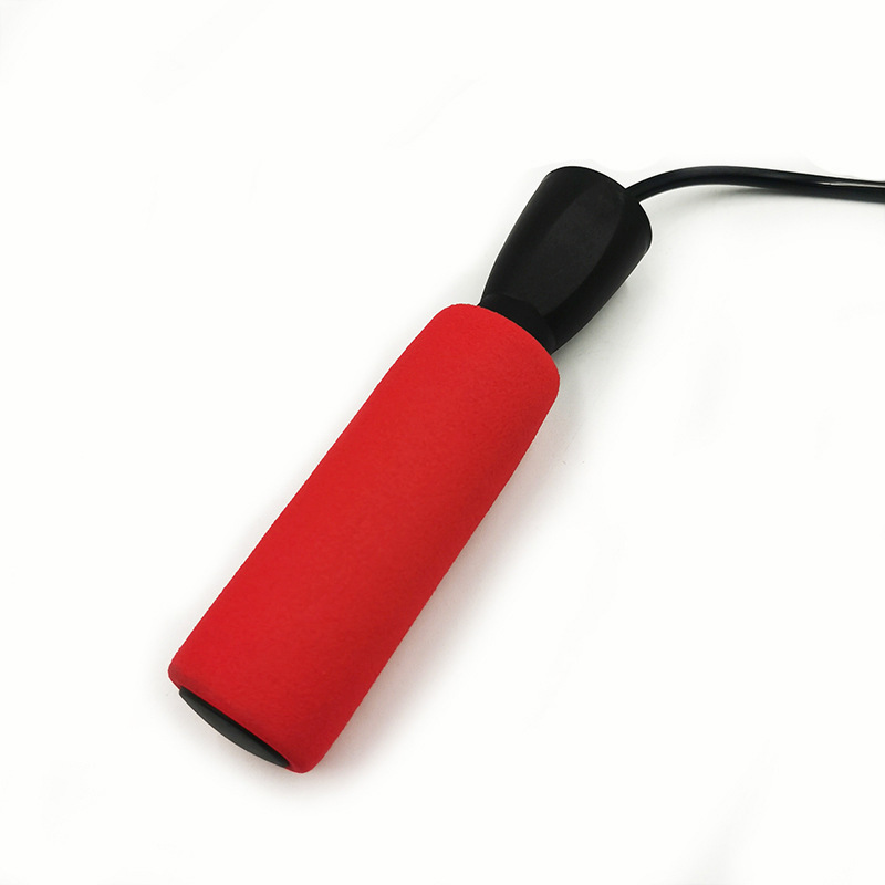 Adult Sponge Handle Skipping Rope Children Student Senior High School Entrance Examination Skipping Rope Men and Women Fitness Equipment Competition Training Bearing Jump Rope