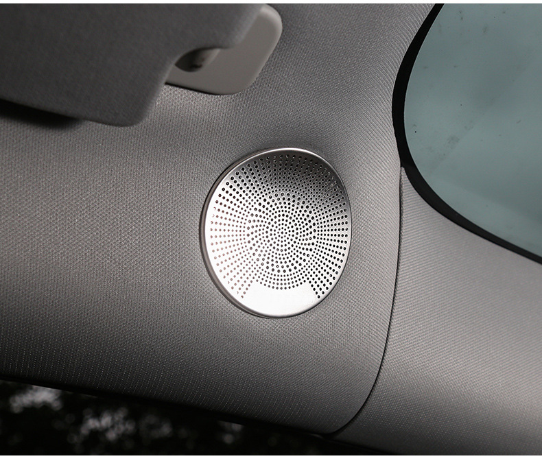 For Tesla MODEL3 Horn Cover Audio Panel Cover Car Door Kickplate for Interior Modification Accessories For Tesla MODEL3 Horn Cover Audio Panel Cover Car Door Kickplate for Interior Modification Accessories
