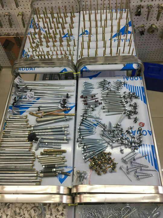 Drilling tail wire screw nut manufacturers direct sales