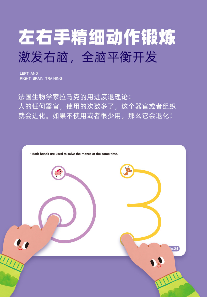 Saalin Shalin Left and Right Brain Fine Motor Training Toy Children's Whole Brain Mental Concentration Development Teaching Aids Saalin Shalin Left and Right Brain Fine Motor Training Toy Children's Whole Brain Mental Concentration Development Teaching Aids
